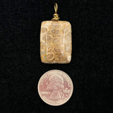 Fossilized Coral Pendant