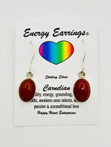 Carnelian Energy Earrings