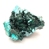 Raw Druzy Malachite in Chrysocolla