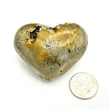 Pyrite Heart Stone