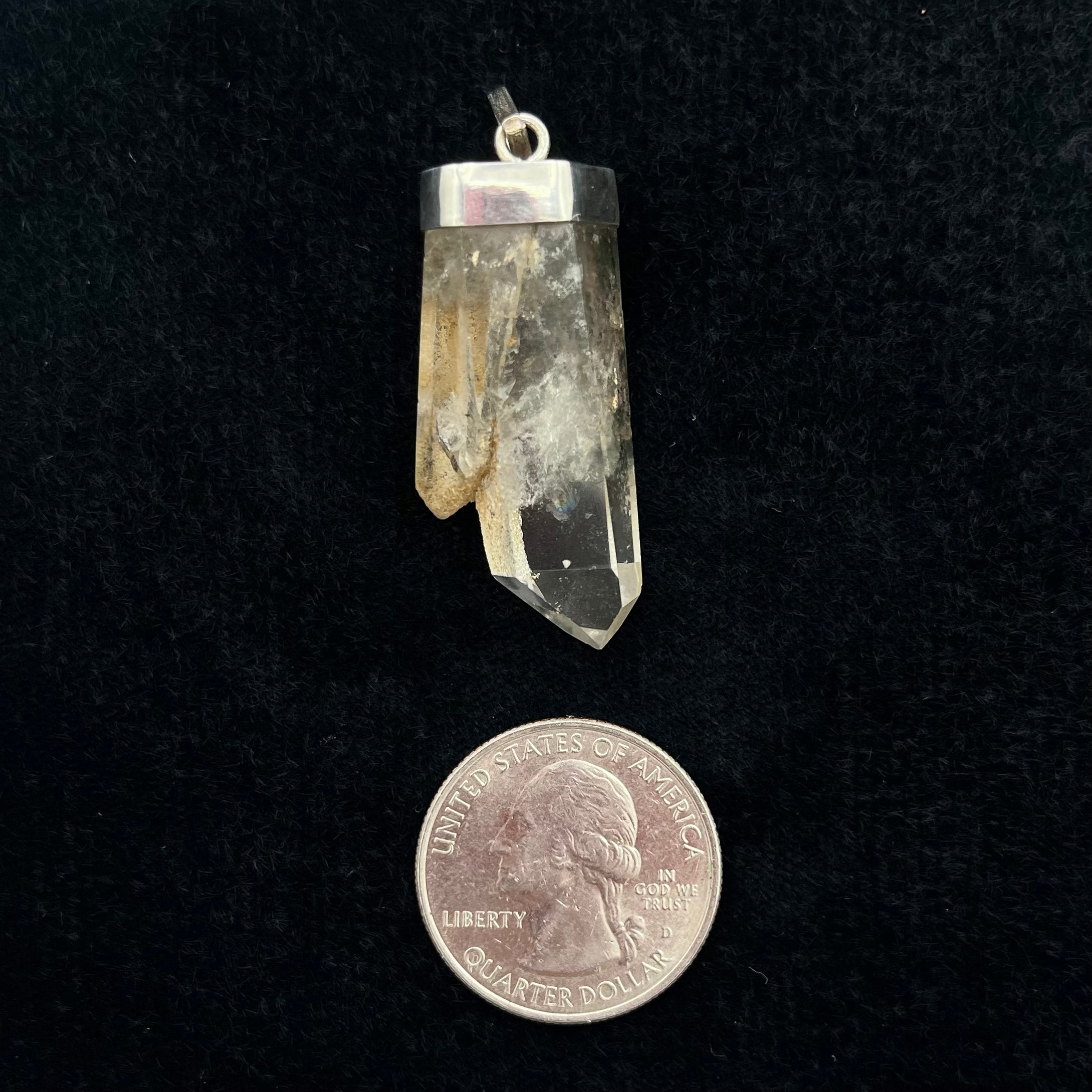Inclusion Quartz Pendant