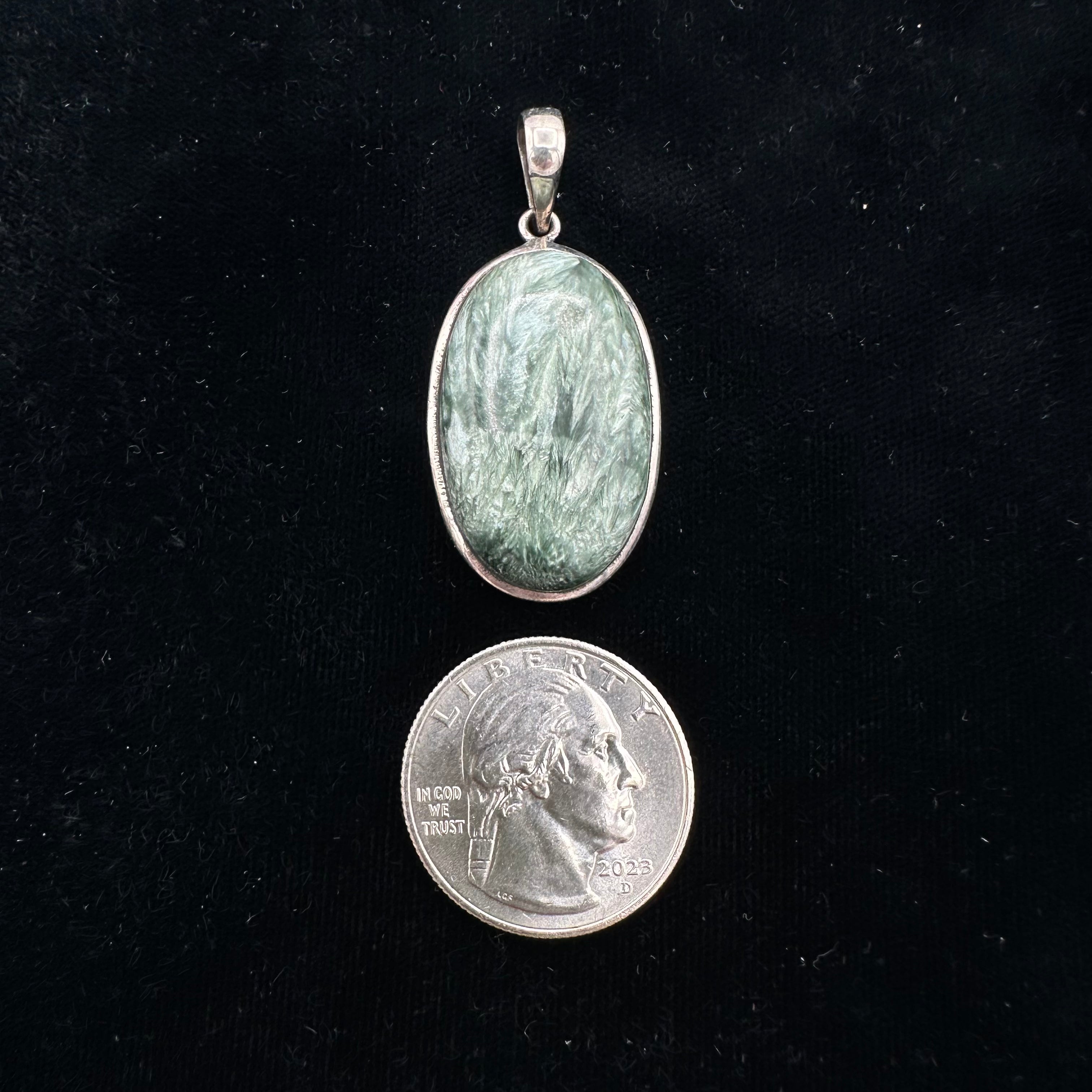 Seraphenite Pendant