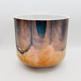 10” G#+45 Tibetan Quartz Copper, Frosted (inside) 118704 Crystal Tones Bowl