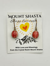 Rhodochrosite Energy Earrings
