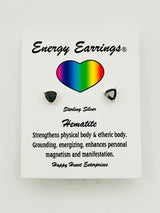 Hematite Energy Earrings