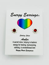 Amber Energy Earrings