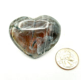 Labradorite Heart Stone