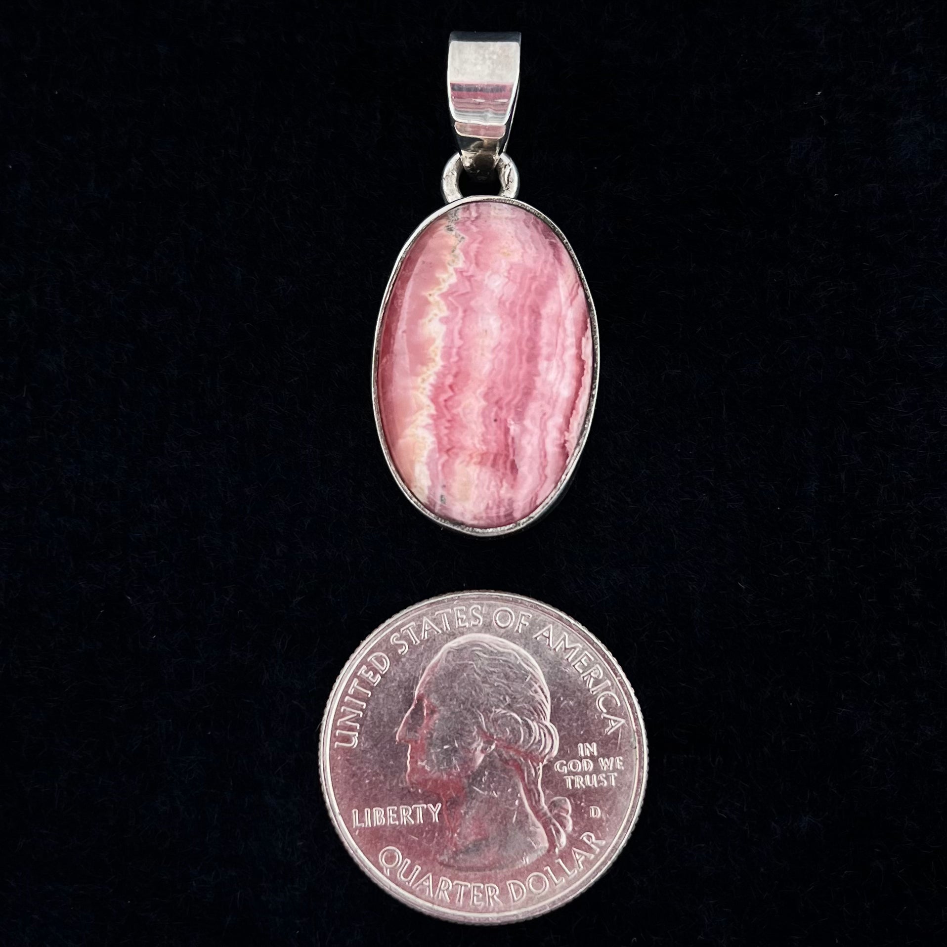 Rhodochrosite Pendant