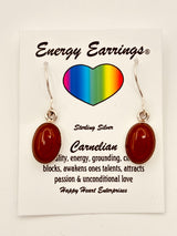 Carnelian Energy Earrings