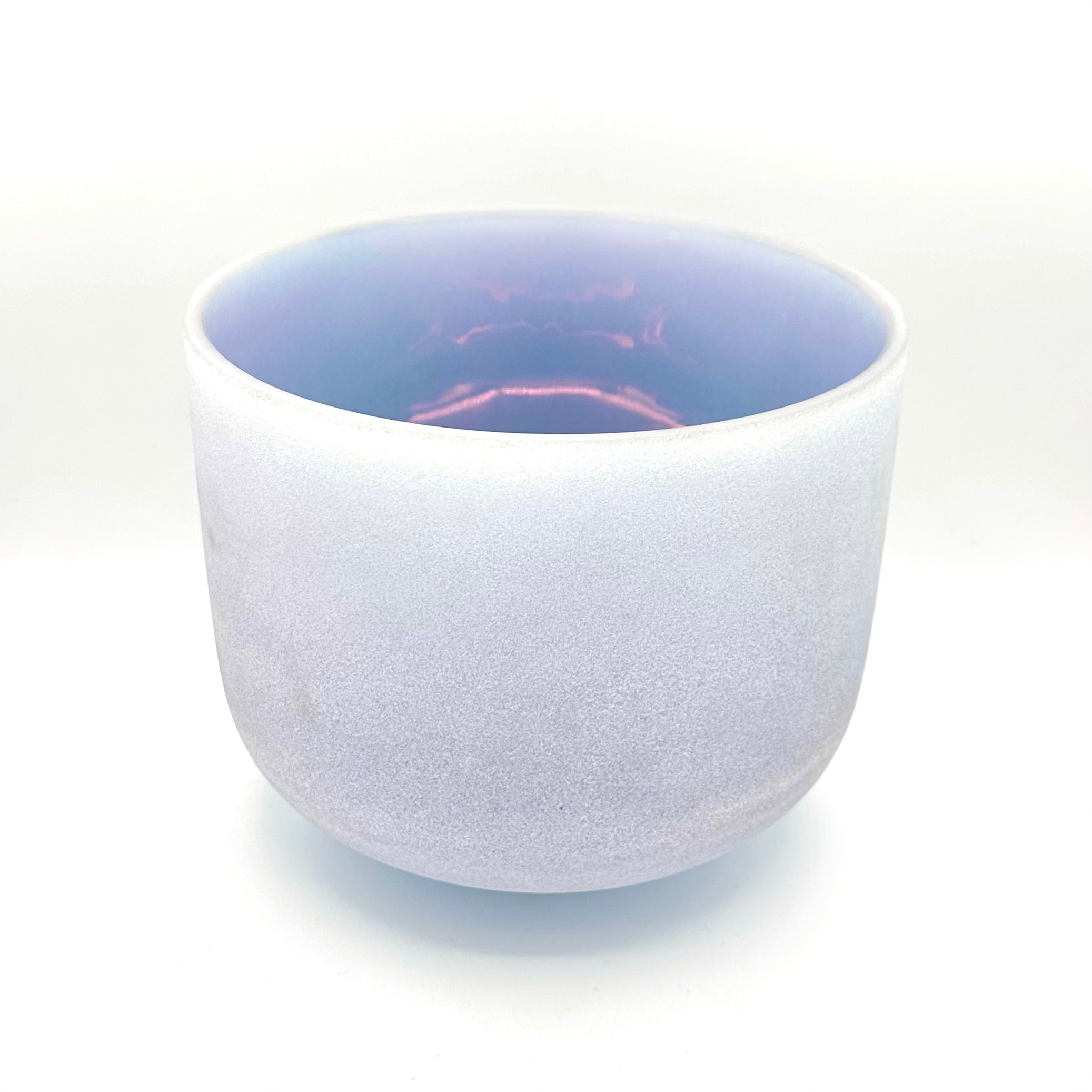 9” A-40 Frosted Indium 82404 Crystal Tones Singing Bowl