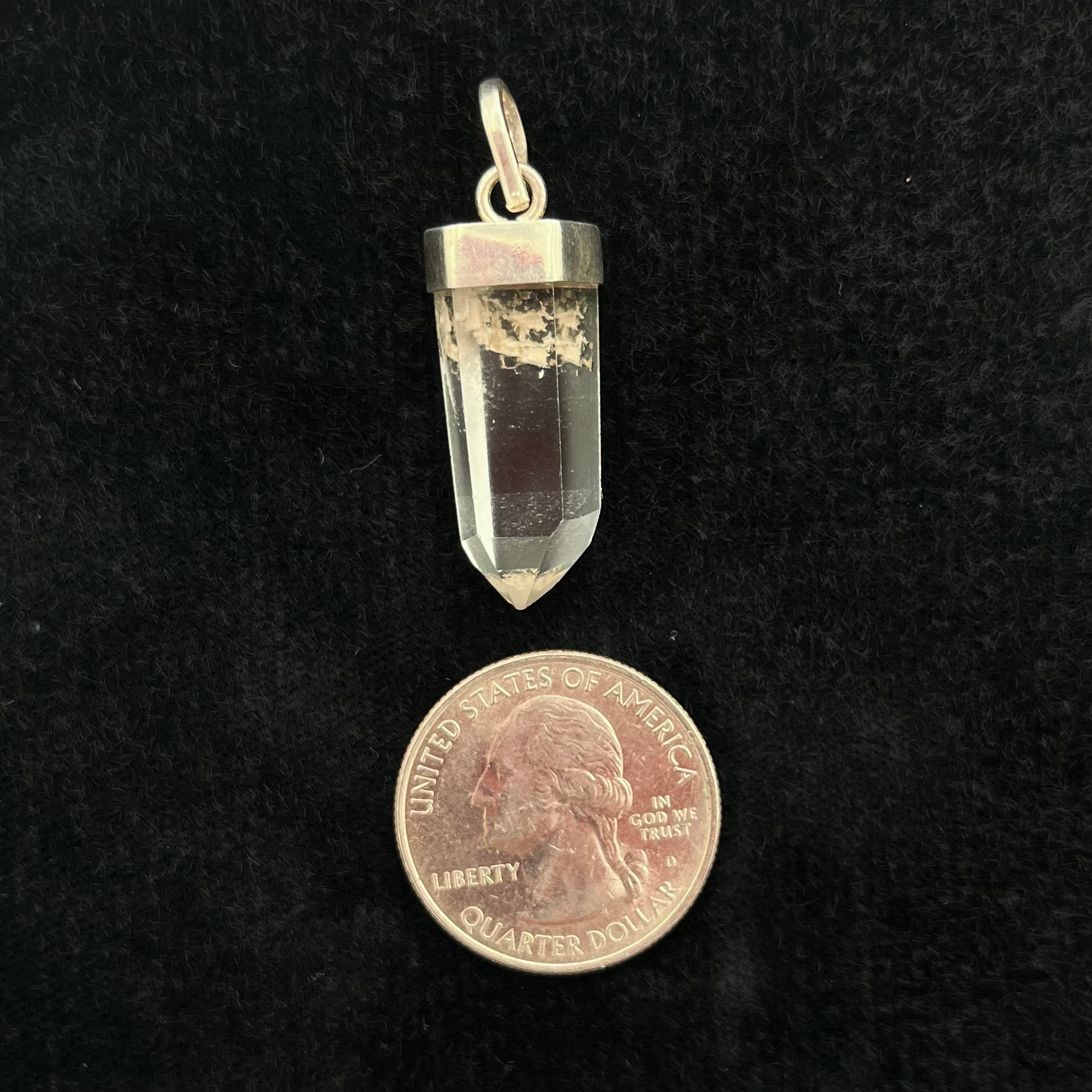 Inclusion Quartz Pendant