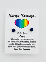 Lapis Energy Earrings