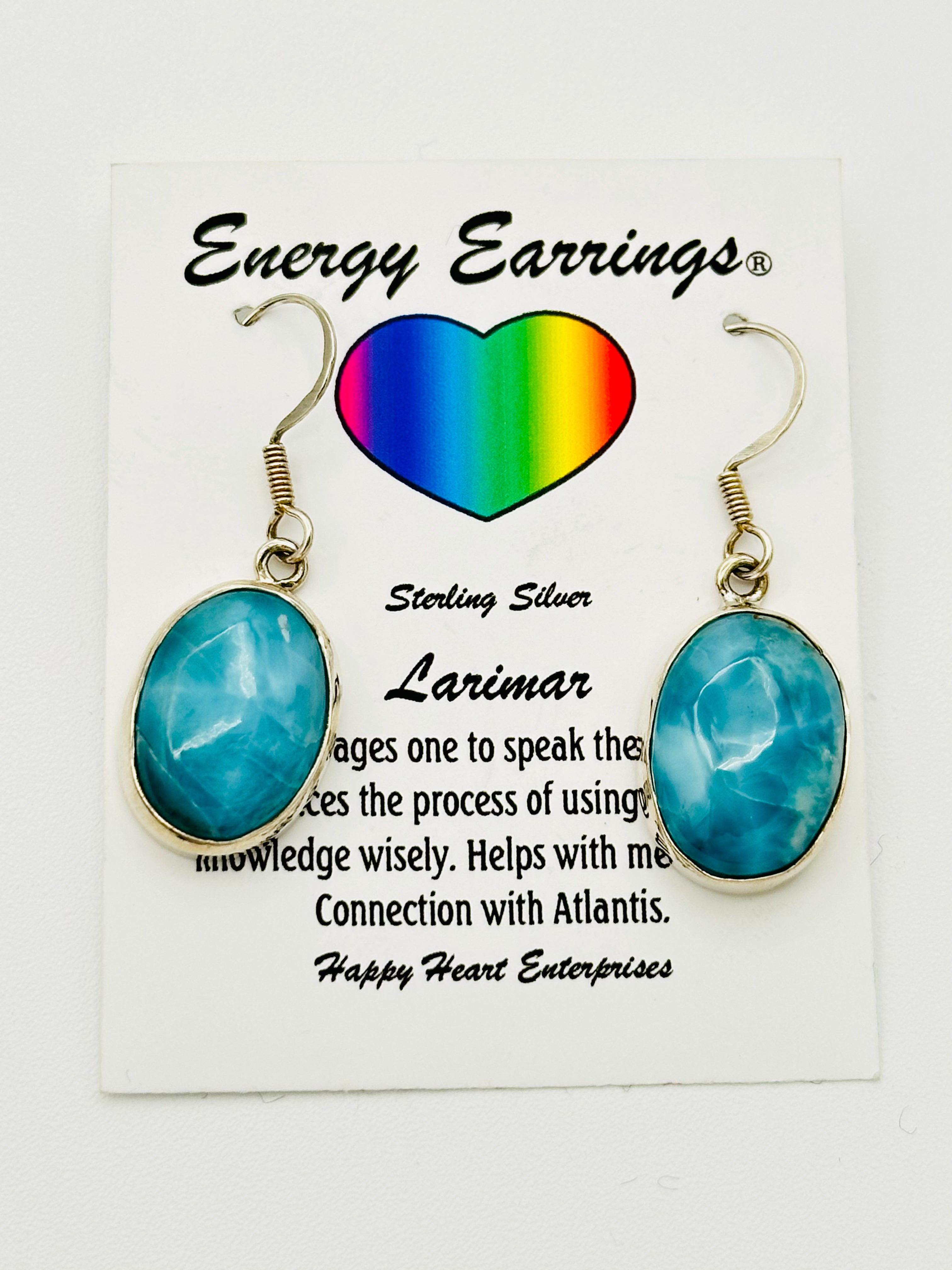 Larimar Energy Earrings