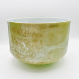 12” A+15 Emerald Opaque 30034 Bowl - Beverly’s Personal Collection