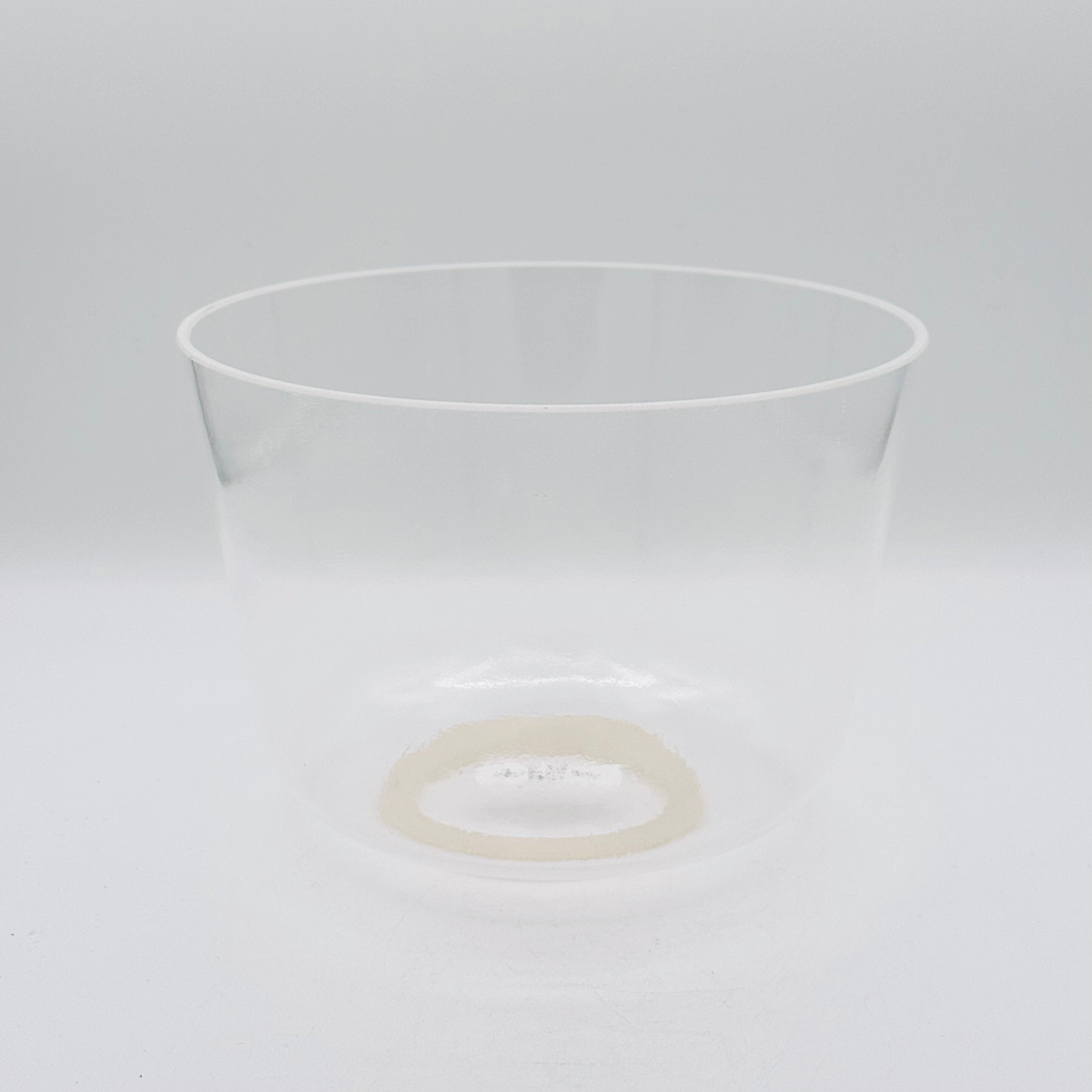 8” F+5 Clear Quartz Tulip Bowl - Beverly’s Personal Collection