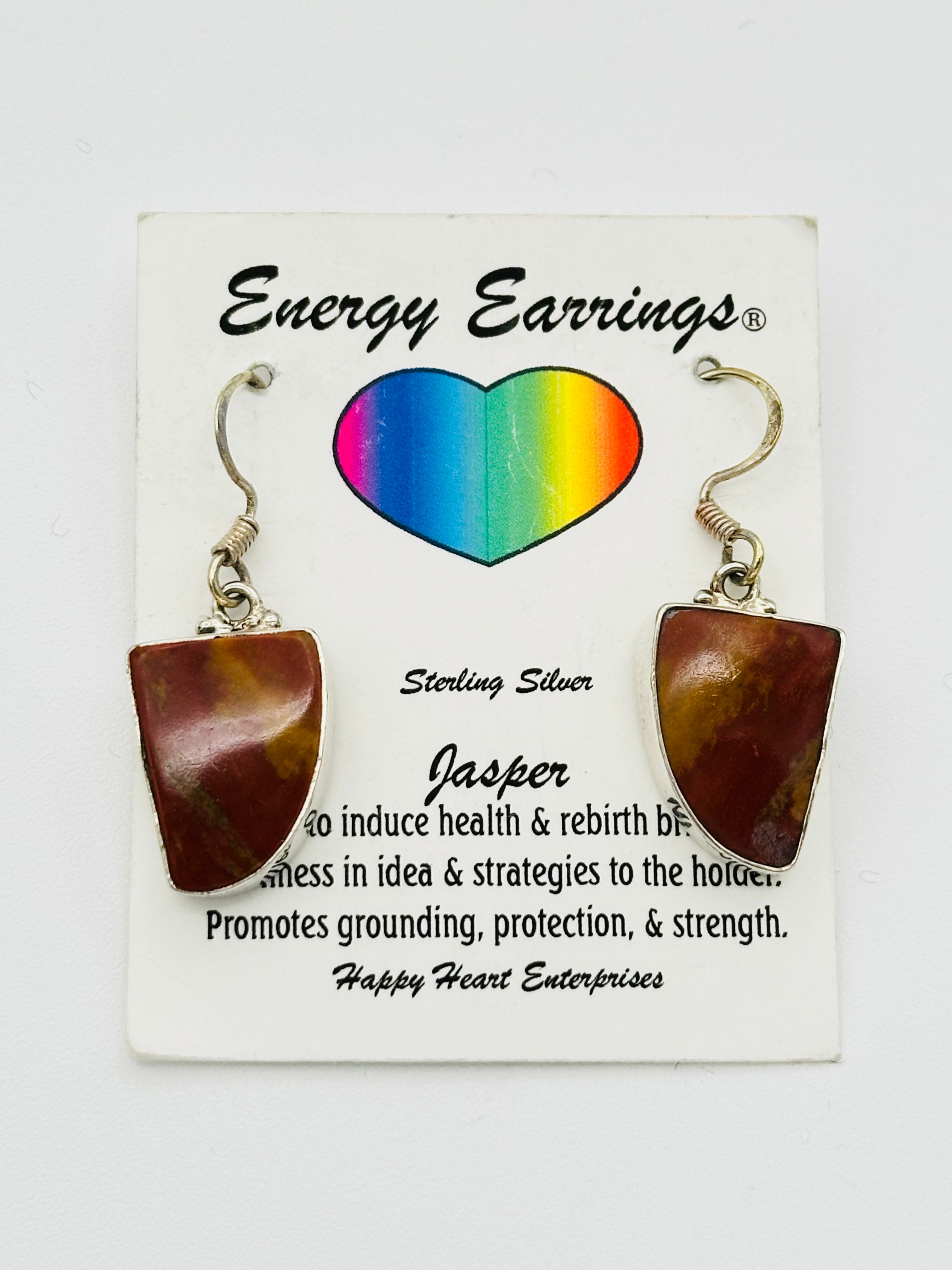 Jasper Energy Earrings