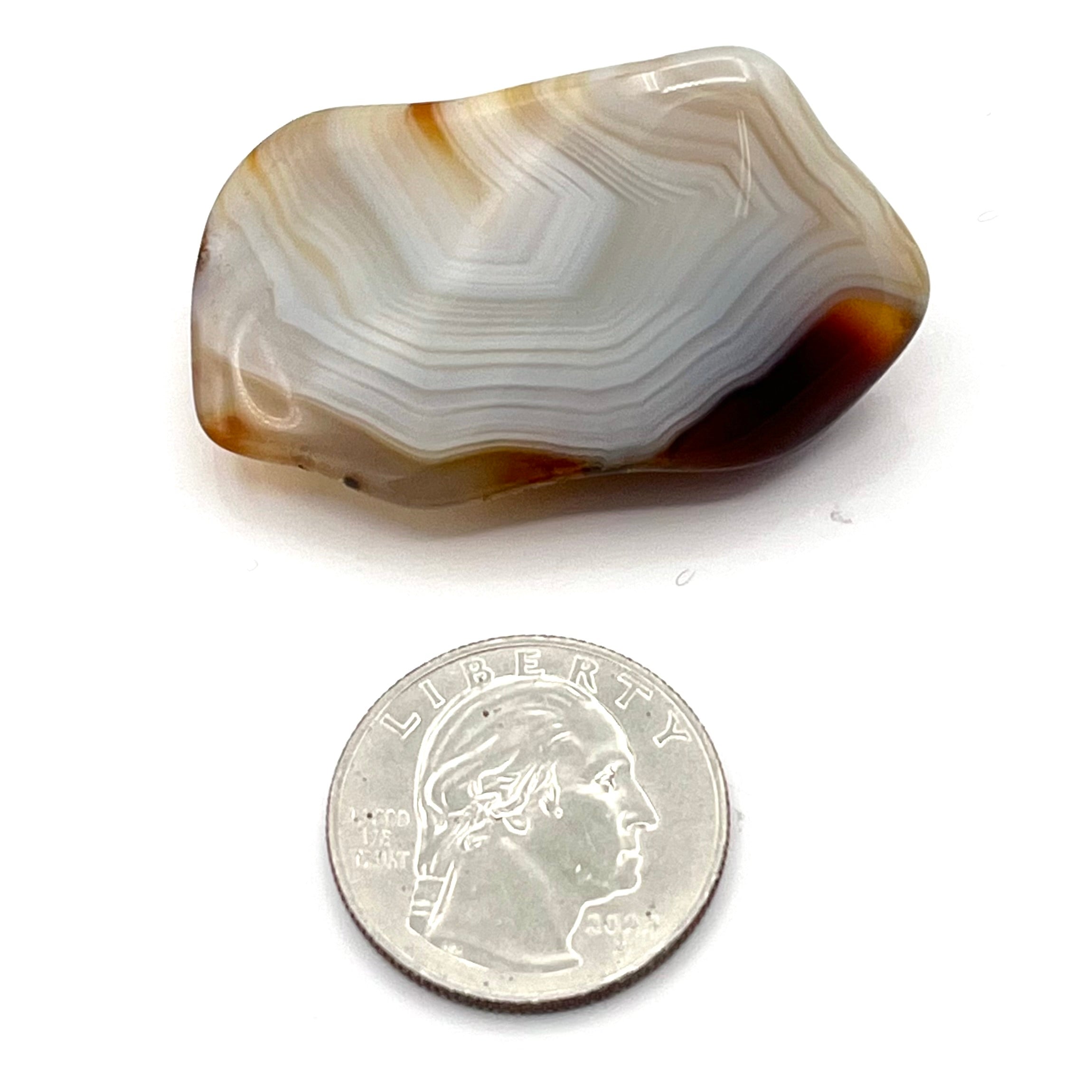 Polished Banded Agate
