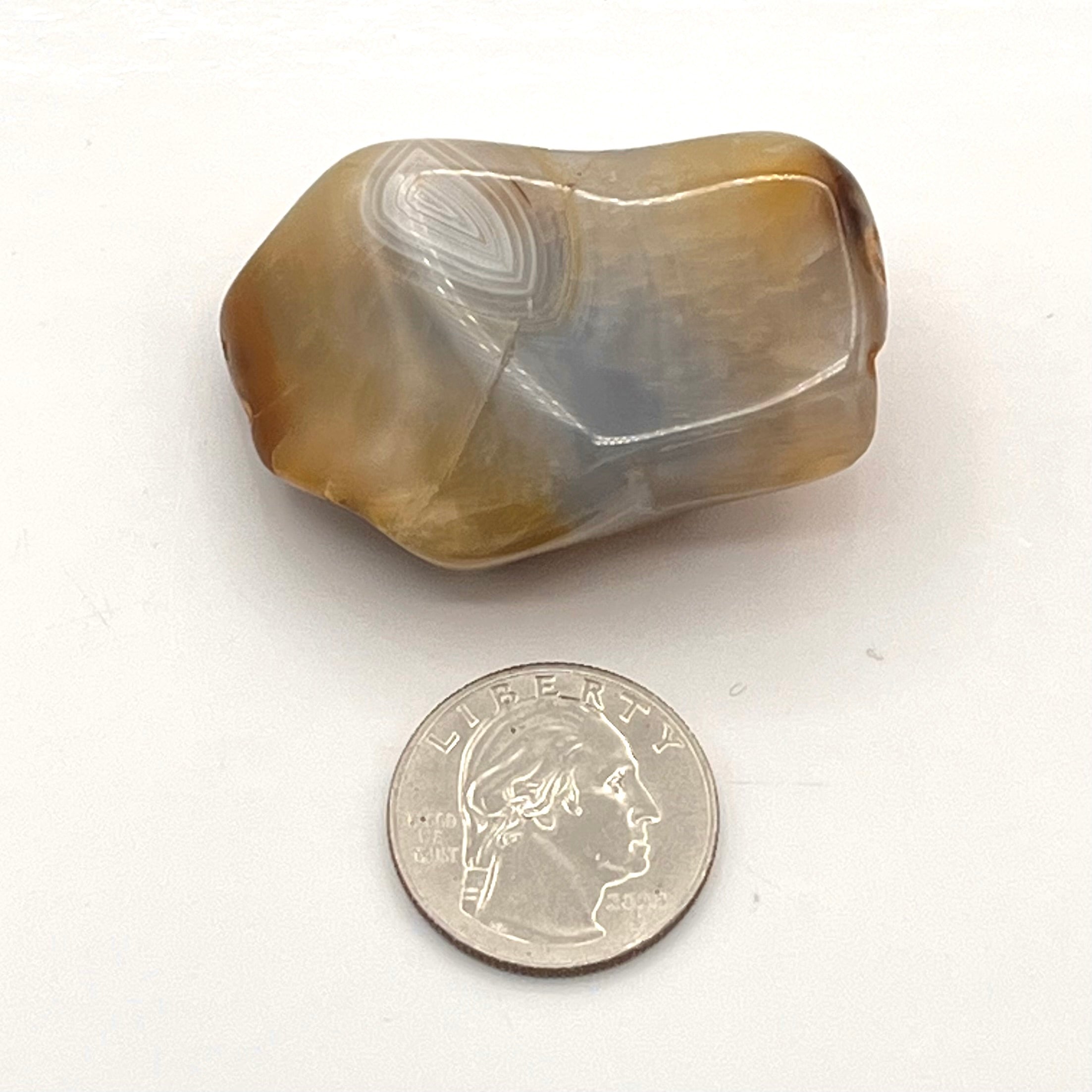 Polished Banded Agate