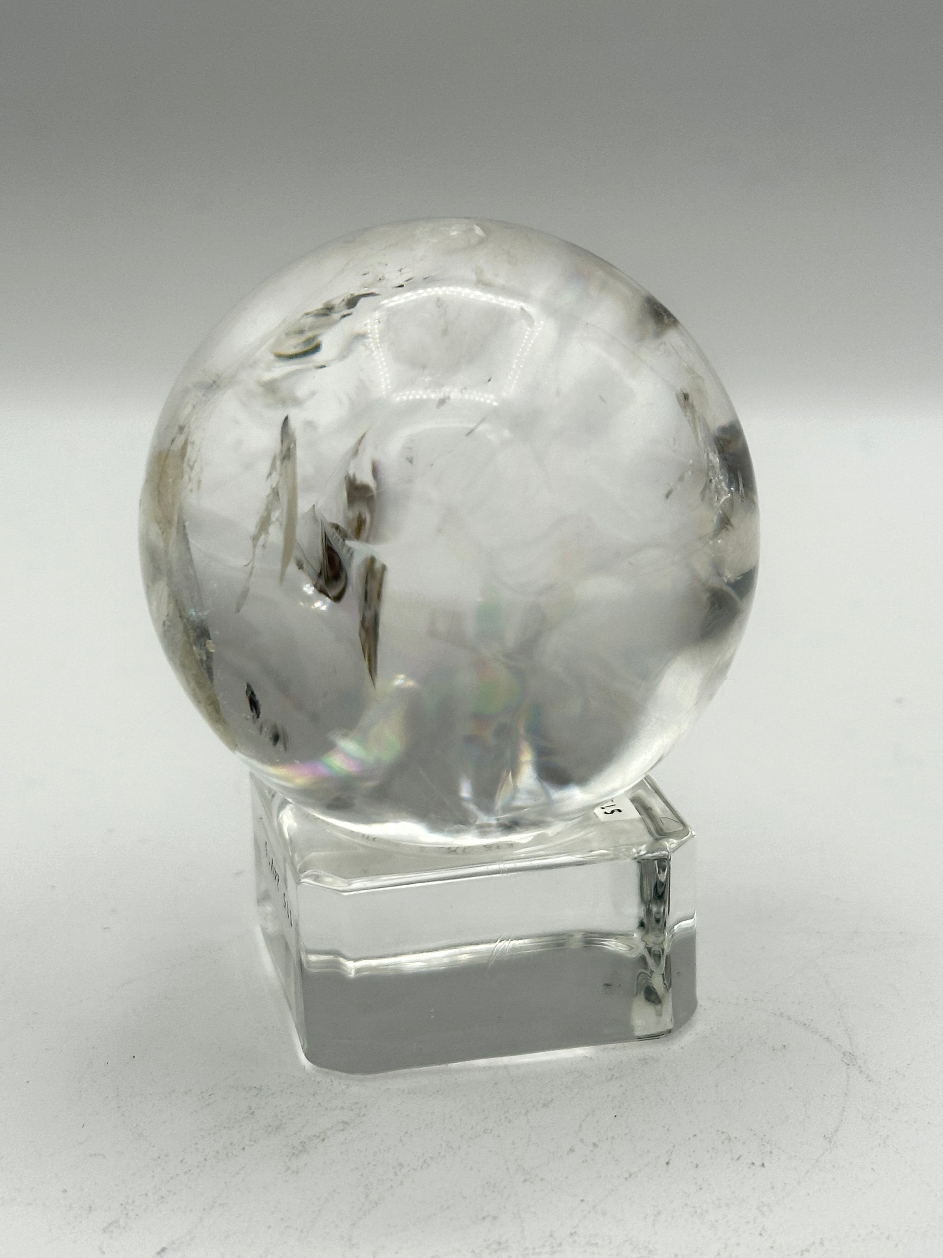 Lemurian Quartz Sphere