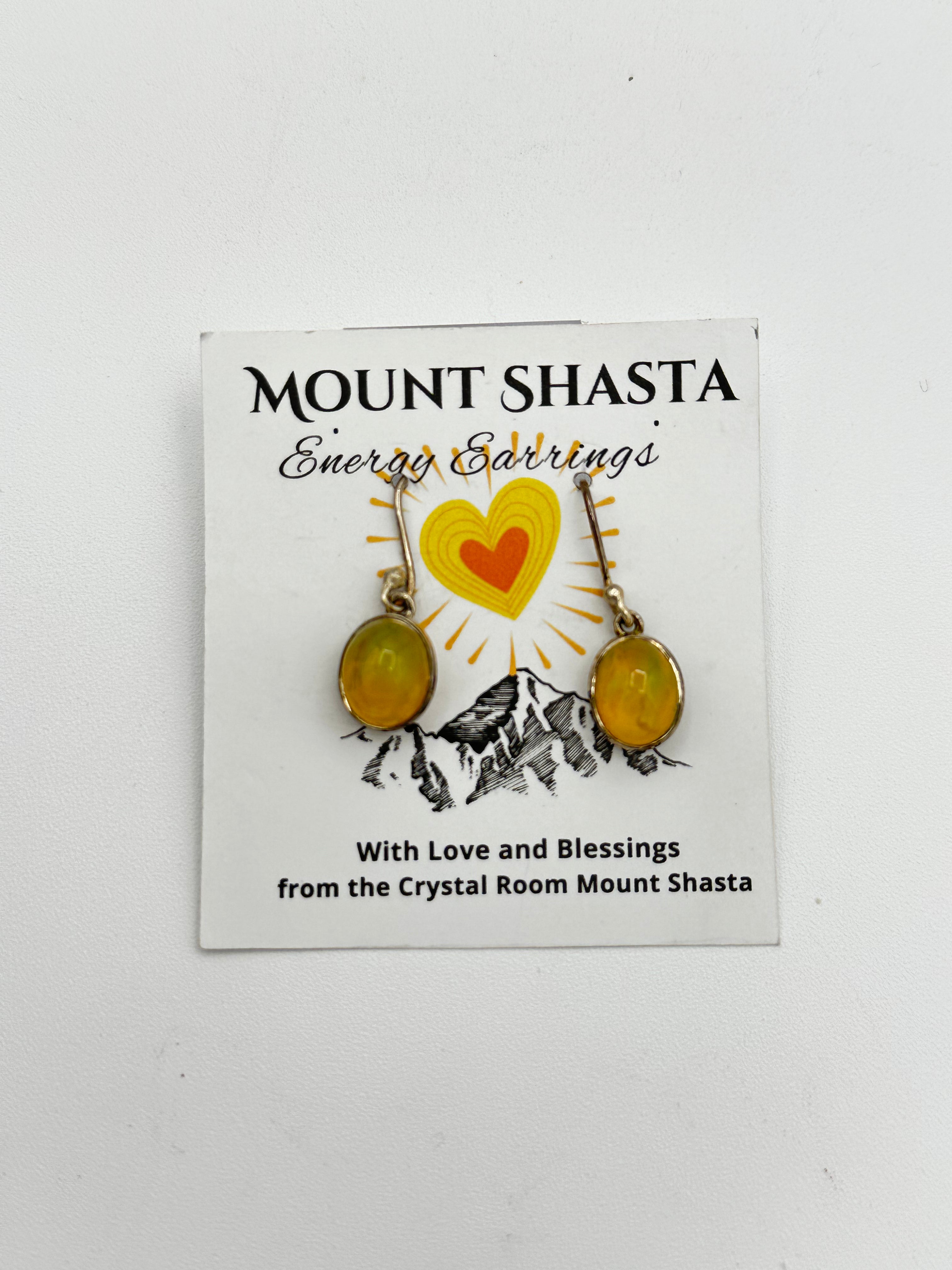 Ethiopian Opal Energy Earrings