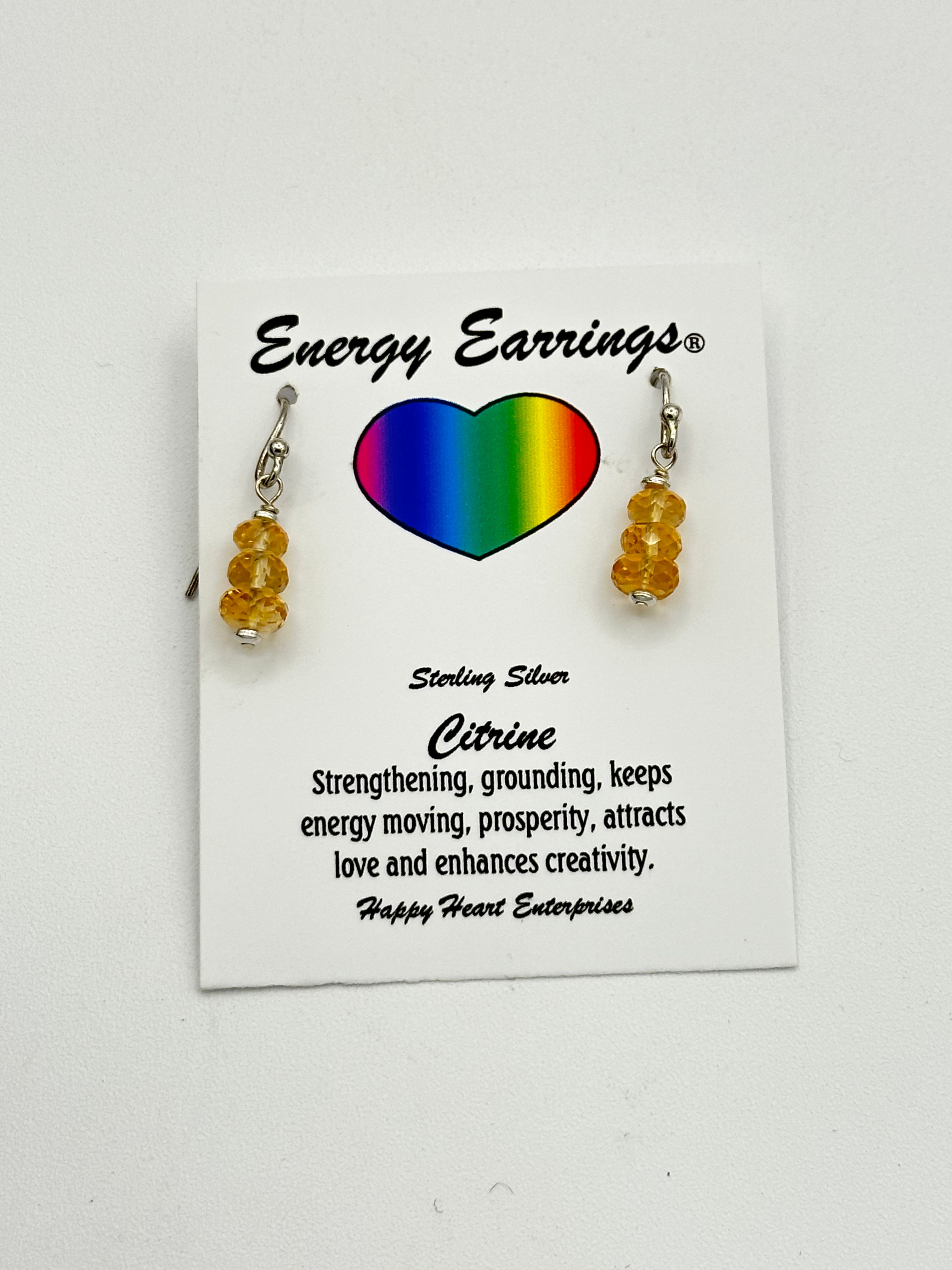 Citrine Energy Earrings