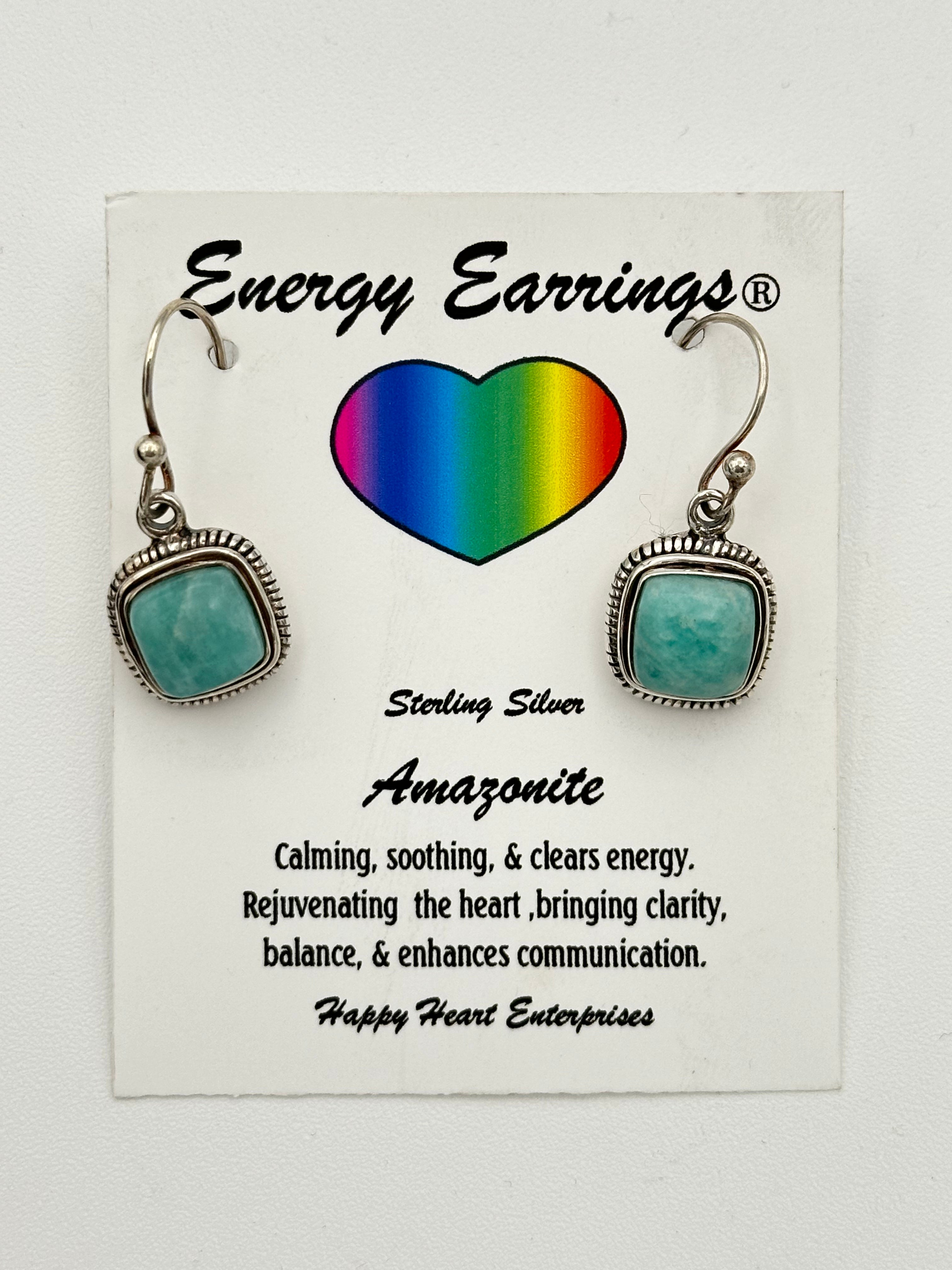 Amazonite Energy Earrings