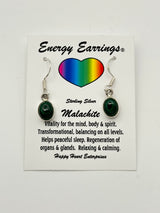 Malachite Energy Earrings