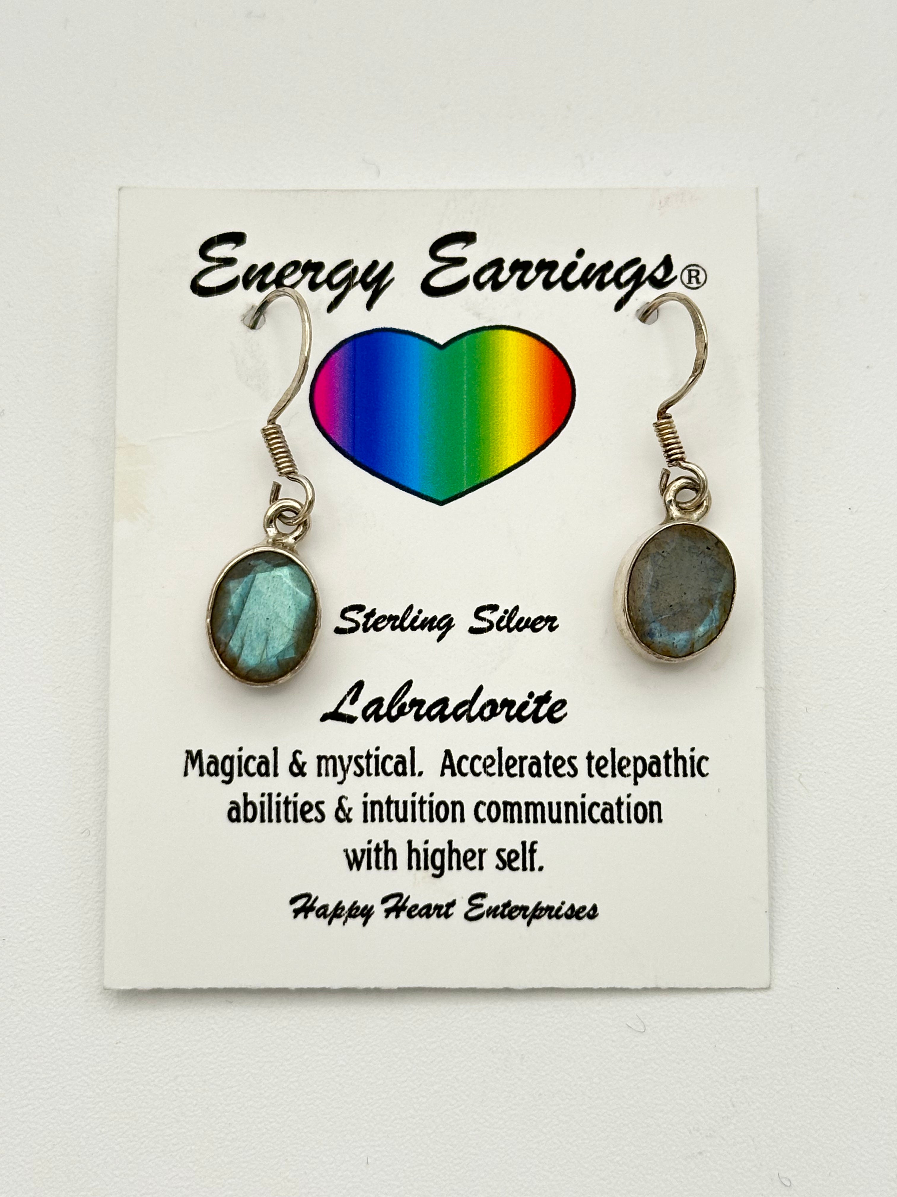 Labradorite Energy Earrings