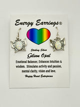 Gilson Opal Butterfly Energy Earrings