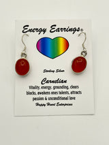 Carnelian Energy Earrings