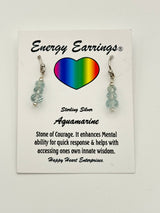 Aquamarine Energy Earrings