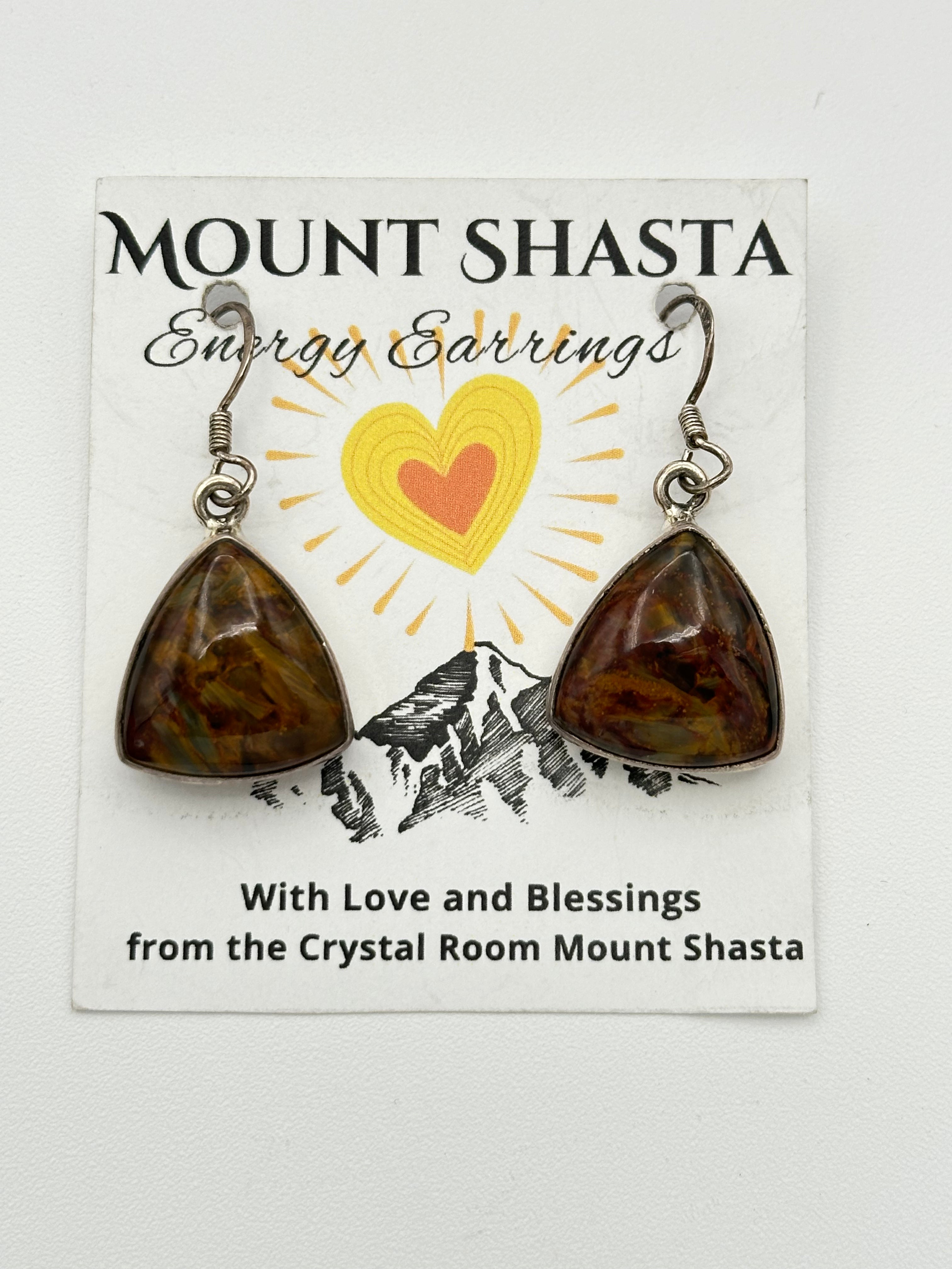 Petersite Energy Earrings