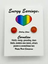 Carnelian Energy Earrings