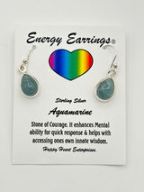 Aquamarine Energy Earrings