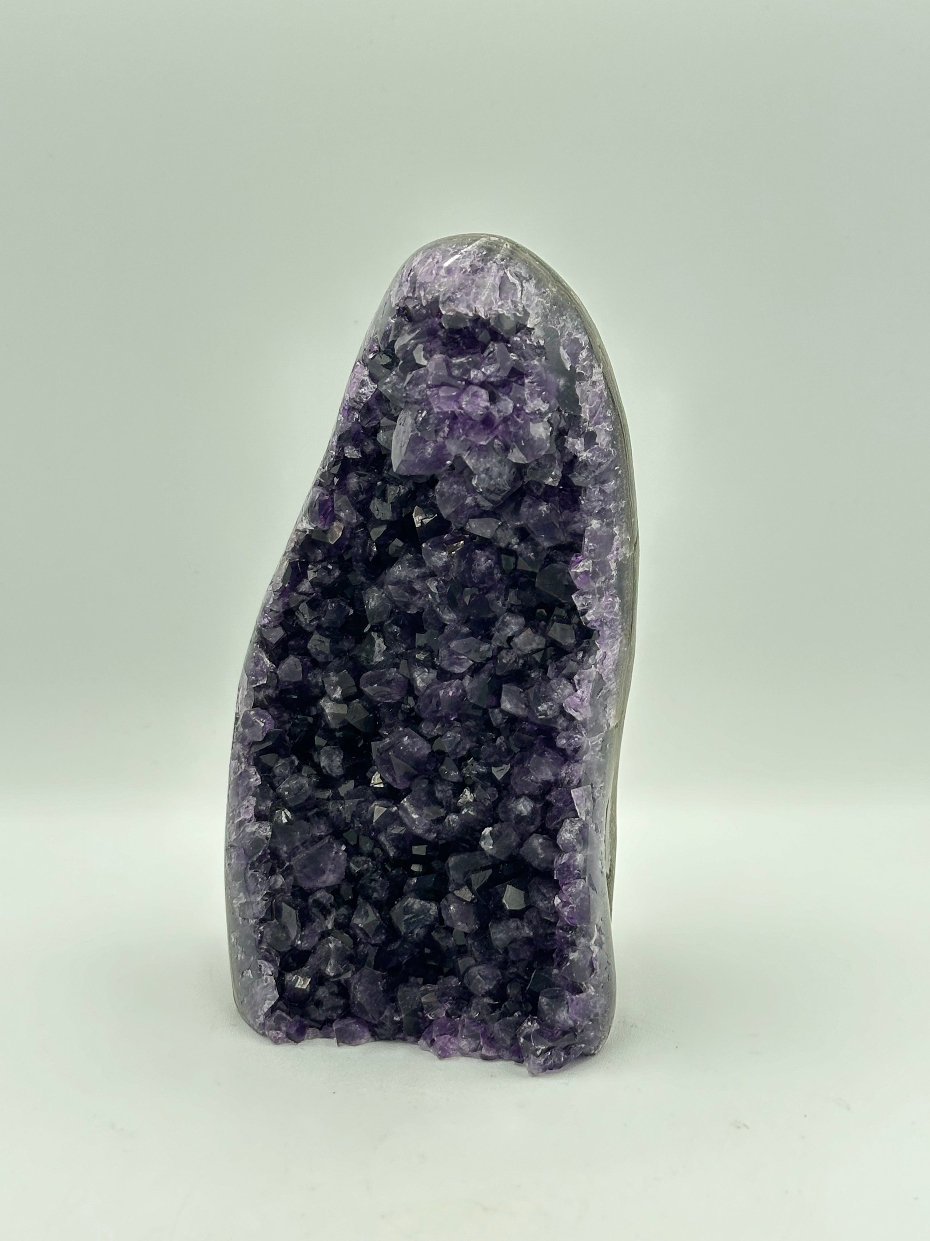 Amethyst Points with Polished Matrix