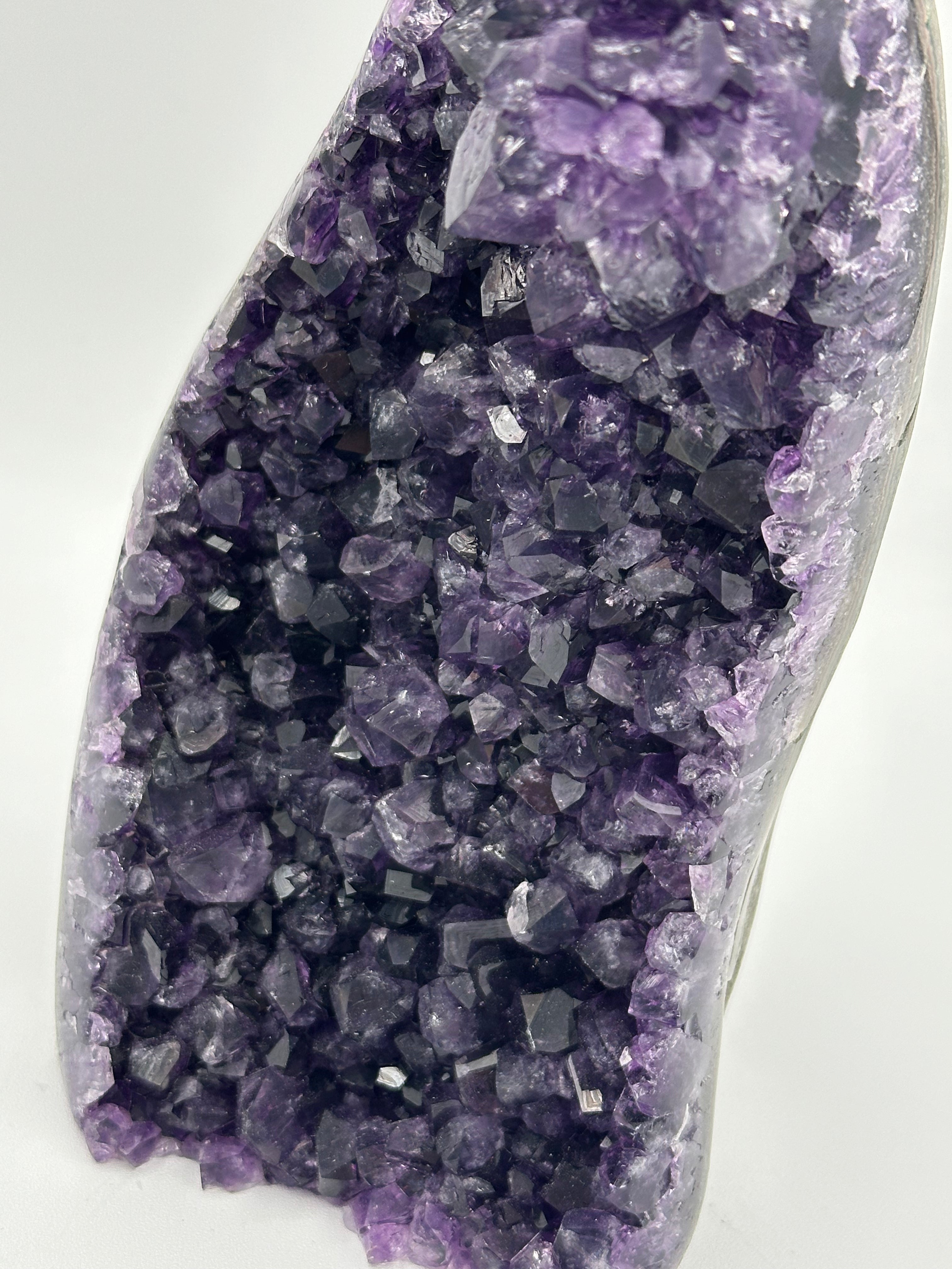 Amethyst Points with Polished Matrix