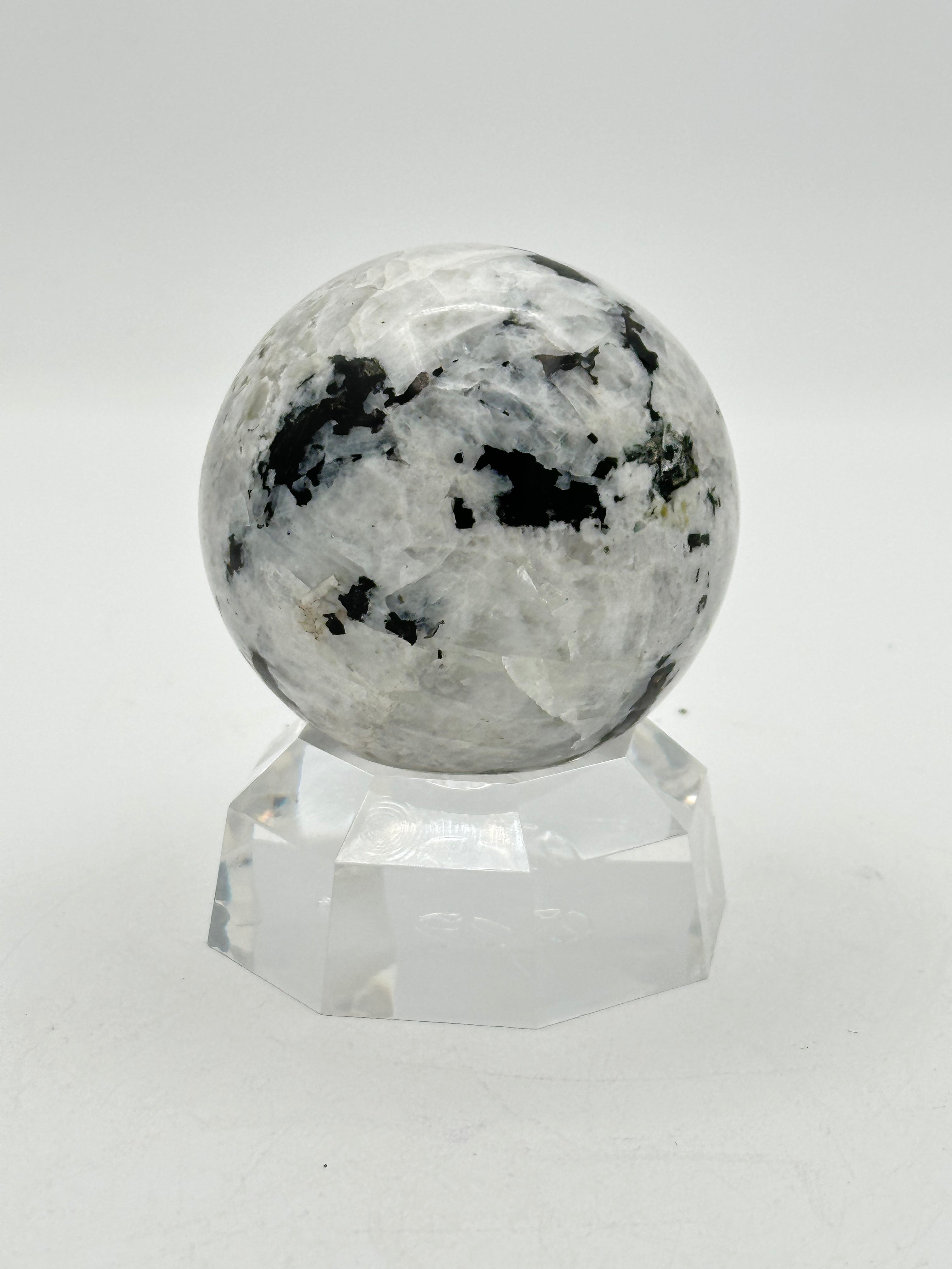 Tourmalinated Quartz Sphere